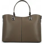 Elegantní dámská kožená kabelka do ruky Fredy, taupe