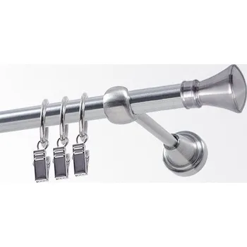 Garnýž Garnýž kovová 280 cm jednořadá 19 Koloseo nerez