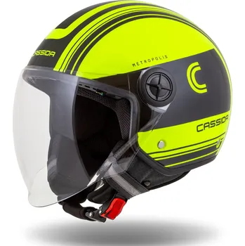 Helma na motorku Cassida Handy Metropolis Safety L