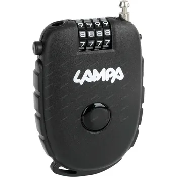 Zámek na kolo Zámek multifunkční lankový KIRO 74 cm, LAMPA