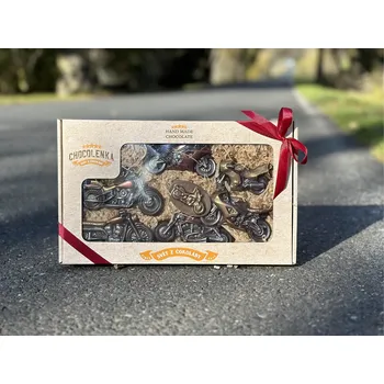 Čokoláda Chocolenka Čokoládová sada motorek - Čokolandia