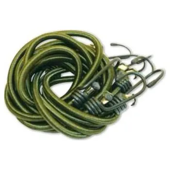 Upínací popruh Meva Gumicuk 100cm 4ks balení ZELENÝ