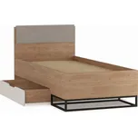 Jednolůžková Postel Landro Gib s kontejnerem na lůžkoviny