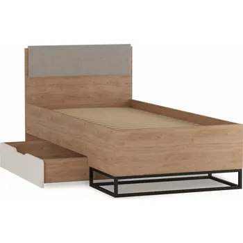 Postel Jednolůžková Postel Landro Gib s kontejnerem na lůžkoviny