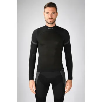 Větruodolné pánské triko Iron-ic pro zimní sporty Barva: Black, Velikost: L/XL
