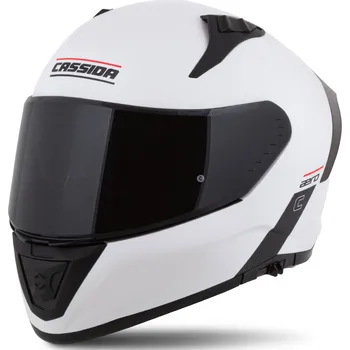 Helma na motorku Integrální helma na motorku Cassida Aero matná bílo-černá XL
