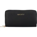 Velká dámská koženková peněženka Luneta, černá