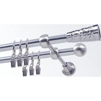 Garnýž Garnýž kovová 480 cm dvouřadá - dvojitá 19 Sevilla nerez