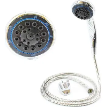 Sprchový set KOZÁČEK Sprchová sada s hlavicí 8-fcí, hadice 150cm, držák