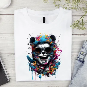 Dámské tričko Dámské tričko - Crazy Barva: Černá, Velikost: L