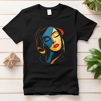 Dámské tričko - Art nedeko Barva: Bílá, Velikost: 2XL