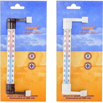 Domácí teploměr Teploměr okenní plast/sklo 24x3cm lepicí M TRAGAR