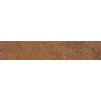 Dlažba Rako Siena sokl červenohnědá 45x8,5 (DSAPS665)