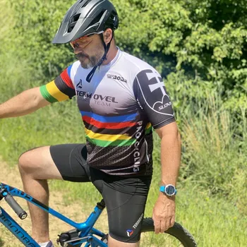 Boxerky Pánské černé cyklokalhoty Velikost: L