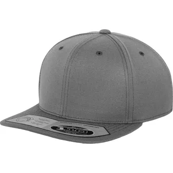 Kšiltovka 6 panelová kšiltovka "Fitted Snapback" 110 grey onesize