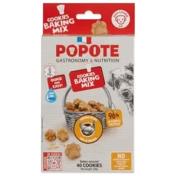Pamlsek pro psa Pečící směs Popote kuřecí pro psy 200g
