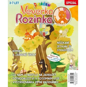 Časopis Veverka Rozinka - přichází (1) (Dráček Speciál)