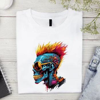 Dámské tričko Dámské tričko - Pankáč Barva: Černá, Velikost: 2XL