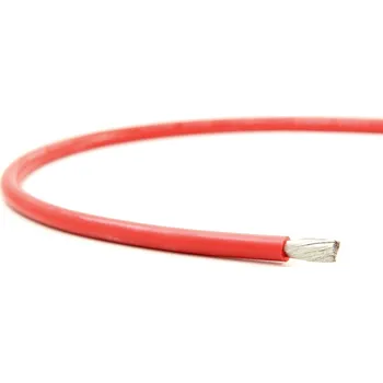 Datový kabel Silikonový kabel 5AWG, červený