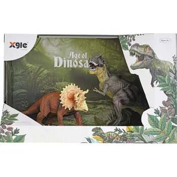 Mikro Trading Dinosaurus 20 cm 2 ks v krabičce 50879