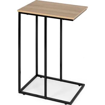 Konferenční stolek Modern Home 93376-1 40 x 60 x 33 cm černý/béžový