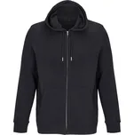 Unisex mikina s kapucí z těžké bavlny Calipso black L