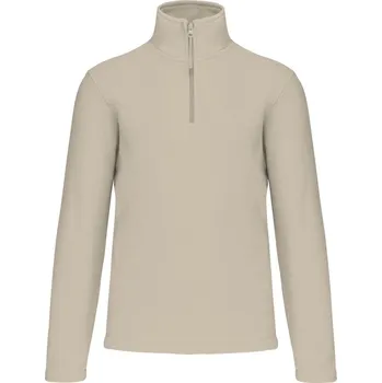 Pánská mikina Mikrofleecová mikina s 1/4 zipem "Enzo" K 912 beige M