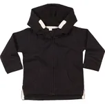 Dětská mikina s kapucí BZ32 black 4-5