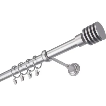 Garnýž Garnýž kovová 280 cm jednořadá 25 Talarki satina