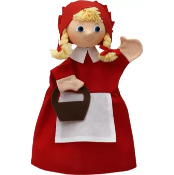 maňásek Maňásek na ruku - Karkulka s copy -4 (30 cm)