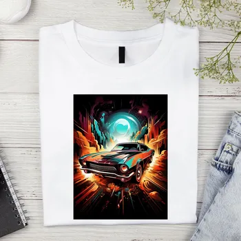 Dámské tričko - Vostrá kára Barva: Bílá, Velikost: 2XL