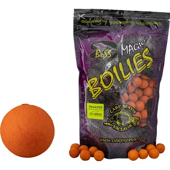 Boilies Carpservis Boilies Boss2 MAGIC - Pikanter Varianty: 1kg - 25mm