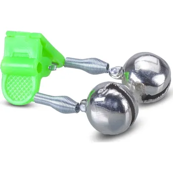 Signalizace záběru Saenger rolnička double glow stick holder clip 1ks