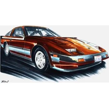 Pánské tričko Pánské tričko s potiskem Nissan 300ZX