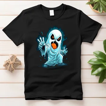 Pánské tričko Pánské tričko - Strašidlo Barva: Černá, Velikost: XL