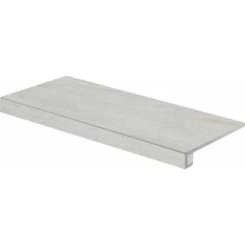 Dlažba Rako Quarzit schodová tvarovka šedá 40x80 (DCF84737)