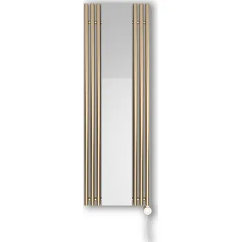 Radiátor Terma Rolo Mirror E designový elektrický koupelnový radiátor Rozměr: 480x1800 mm, Barevné provedení: Speciální a RAL barvy