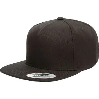 Kšiltovka 5 panelová Snapback kšiltovka "Premium" 5089M black onesize