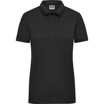 Dámské tričko Dámské pracovní piqué polo JN 829 black XS