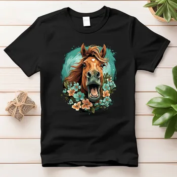 Dámské tričko - Crazy horse Barva: Bílá, Velikost: 3XL