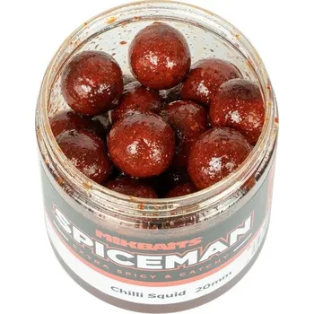 Boilies Mikbaits Boilie V Dipu Spiceman Chilli Squid - 250 ml Průměr: 20mm