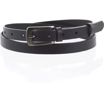 Opasek Tenký dámský kožený opasek Amálie černý vel. 95