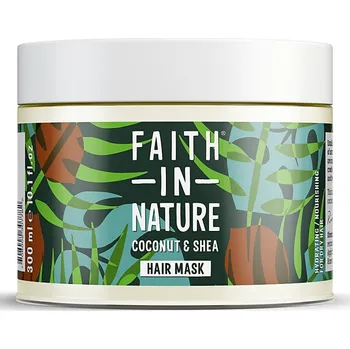Vlasová regenerace Faith in N. Faith in Nature vlasová maska kokos a bambucké máslo 300 ml