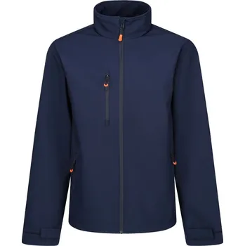 Zateplená softshellová bunda "Powercell 5000" TRA 739 navy-magma M