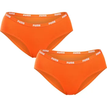 Kalhotky 2PACK dámské kalhotky Puma oranžové (603032001 023) M 603032001 023 Možnost vrácení zboží ZDARMA do 120 dnů!