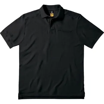 Pánské tričko Pracovní piqué polo Skill Pro black 4XL