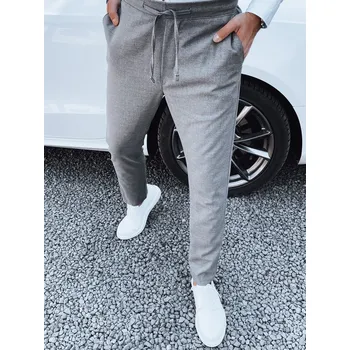 Pánské šedé látkové kalhoty UX4412 Velikost: 32