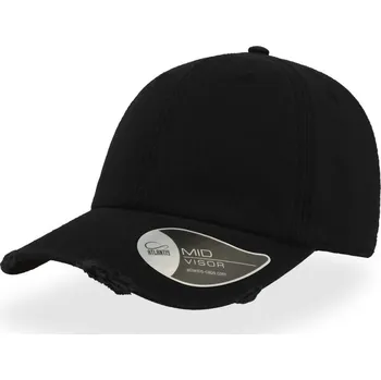 Kšiltovka 6 panelová kšiltovka "Dad Hat Destroyed" black onesize