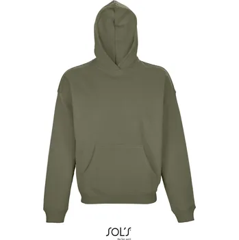 Dámská mikina Unisex mikina s kapucí Connor khaki S