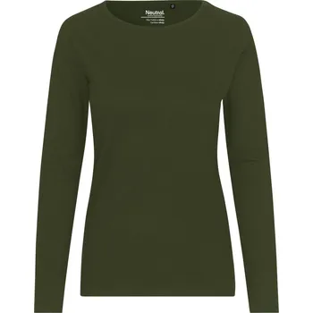 Dámské tričko s dlouhým rukávem O 81050 military L